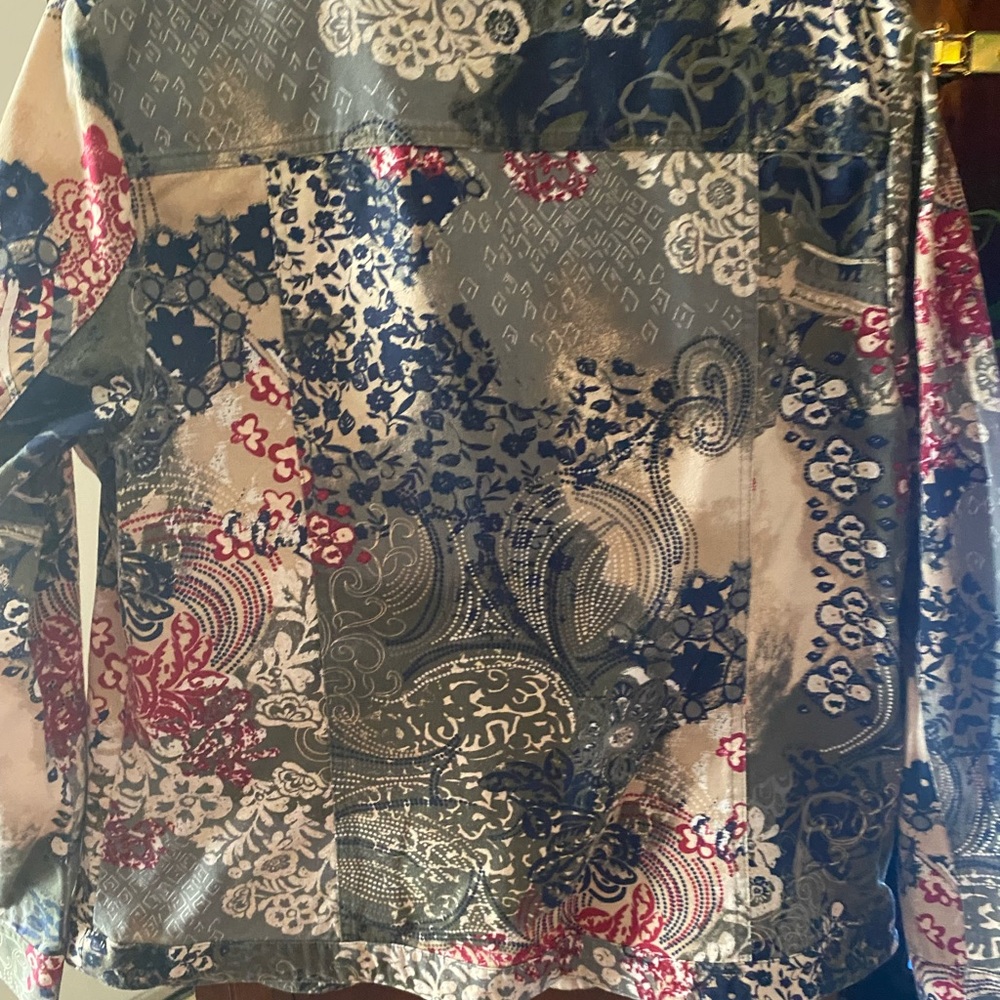 Christopher & Banks Floral Jacket - Picture 2 of 3